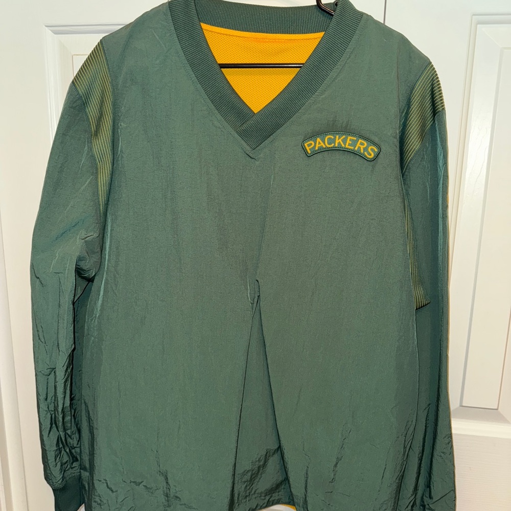 Nike NFL Green Jacket with Black Drawstring
